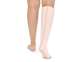 Pantyhose Custom Made Flat Knit Compression Stocking For Lymphedema - Code:  EME - 119 - Edrees Medical
