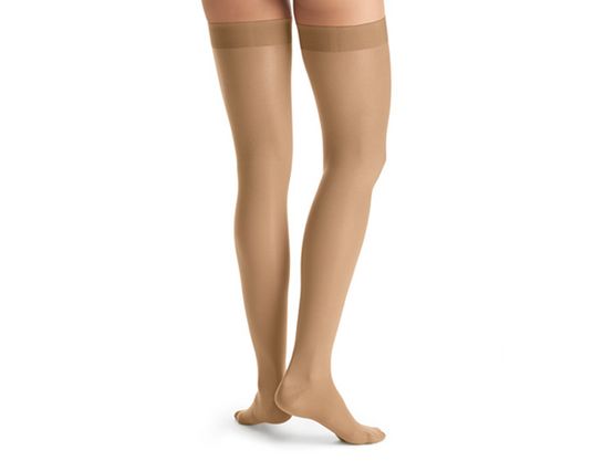 Womens JOBST Ultrasheer Compression Knee High Stockings 20-30 mmhg Natural  Large